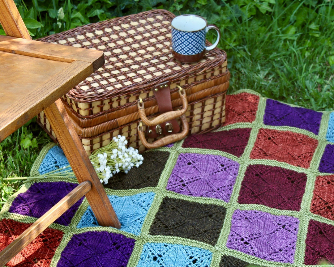 Luvina Blanket - A Hand Dyed Happy Yarn Club KAL for 2025