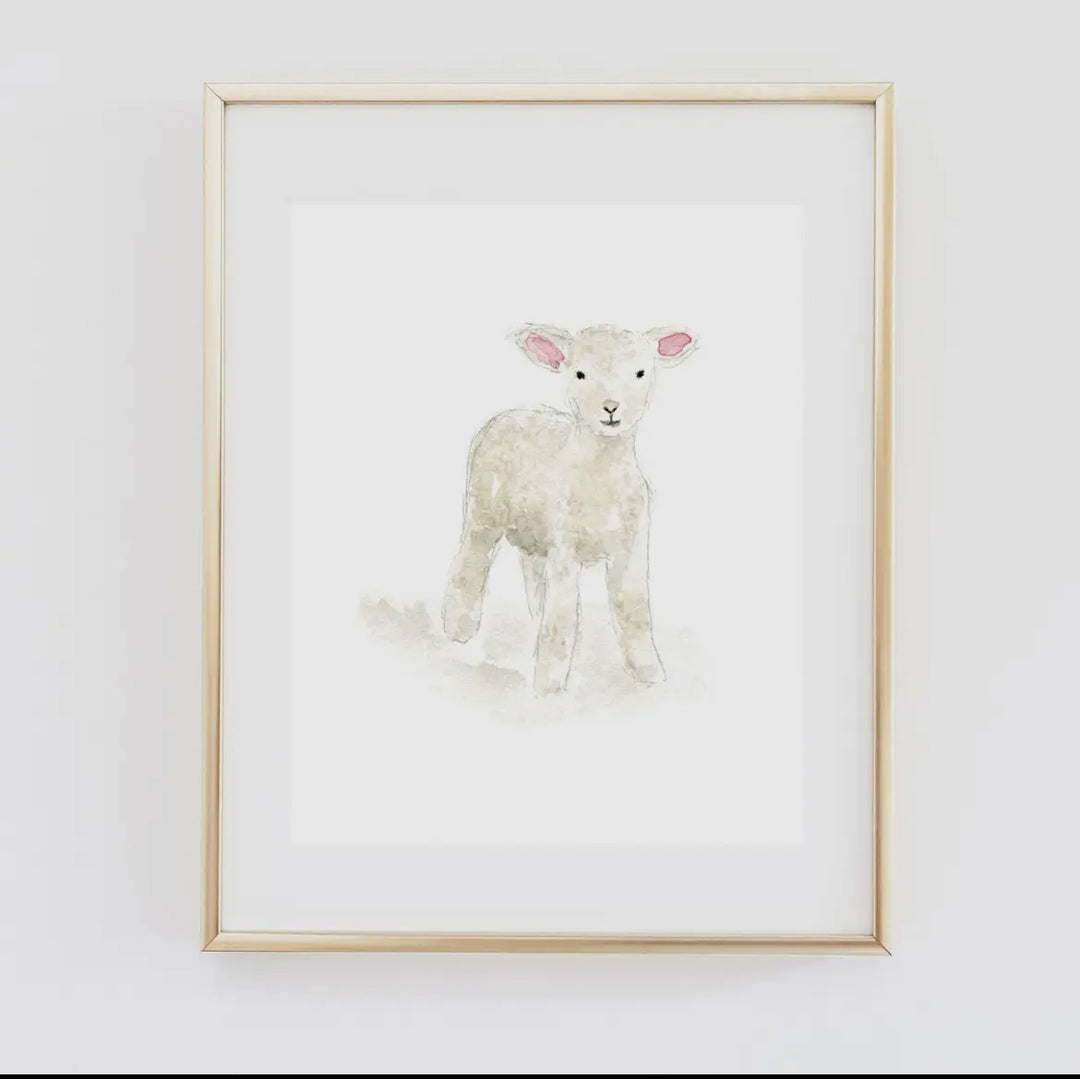 Lamb print
