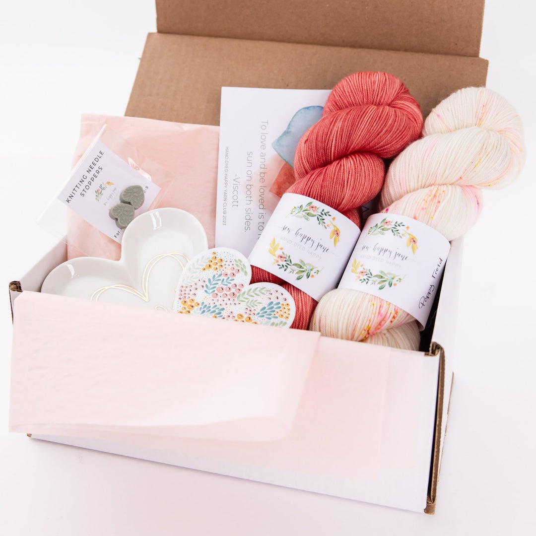 Hand Dyed Happy Yarn Club Subscription