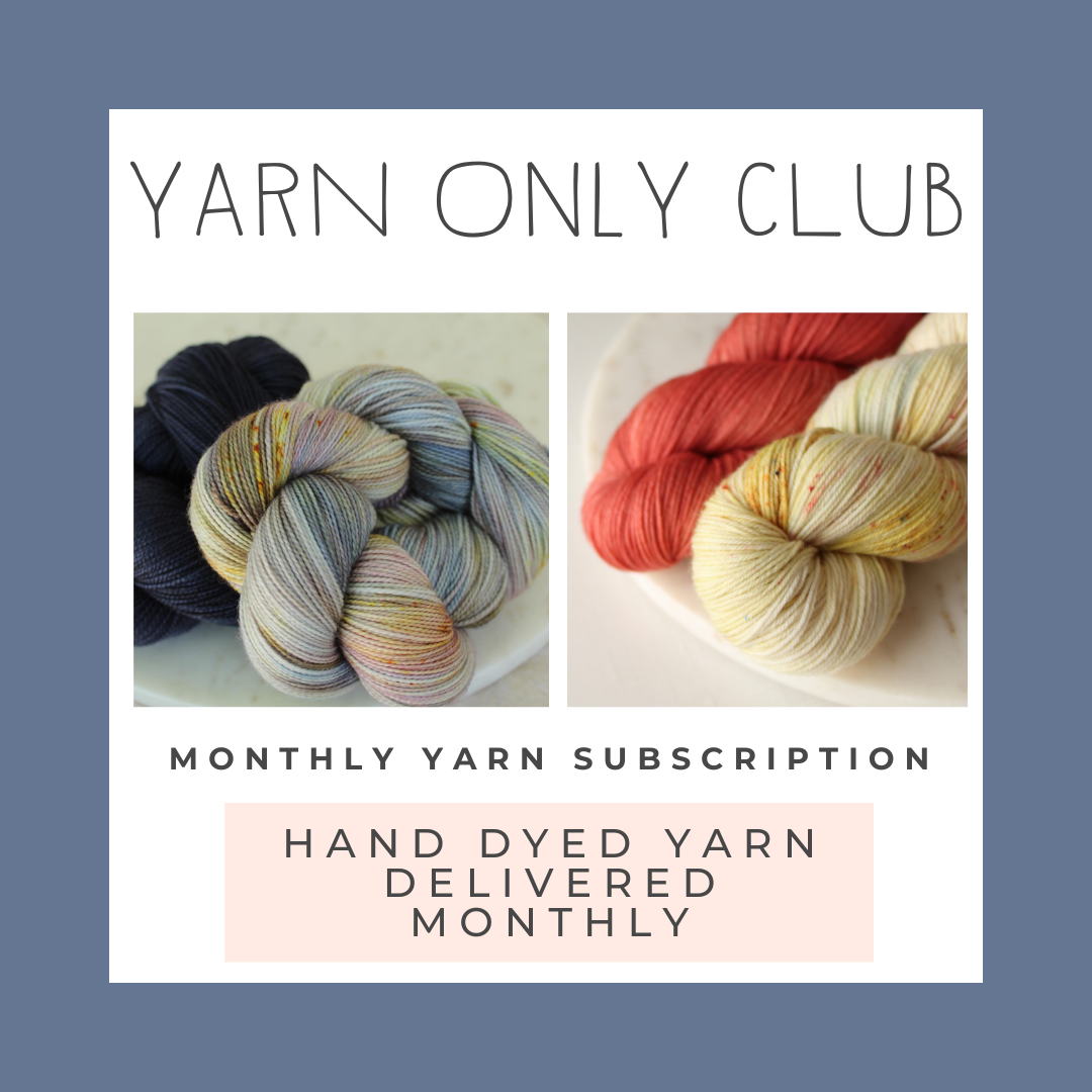 Hand Dyed Happy Yarn Club (YARN ONLY)