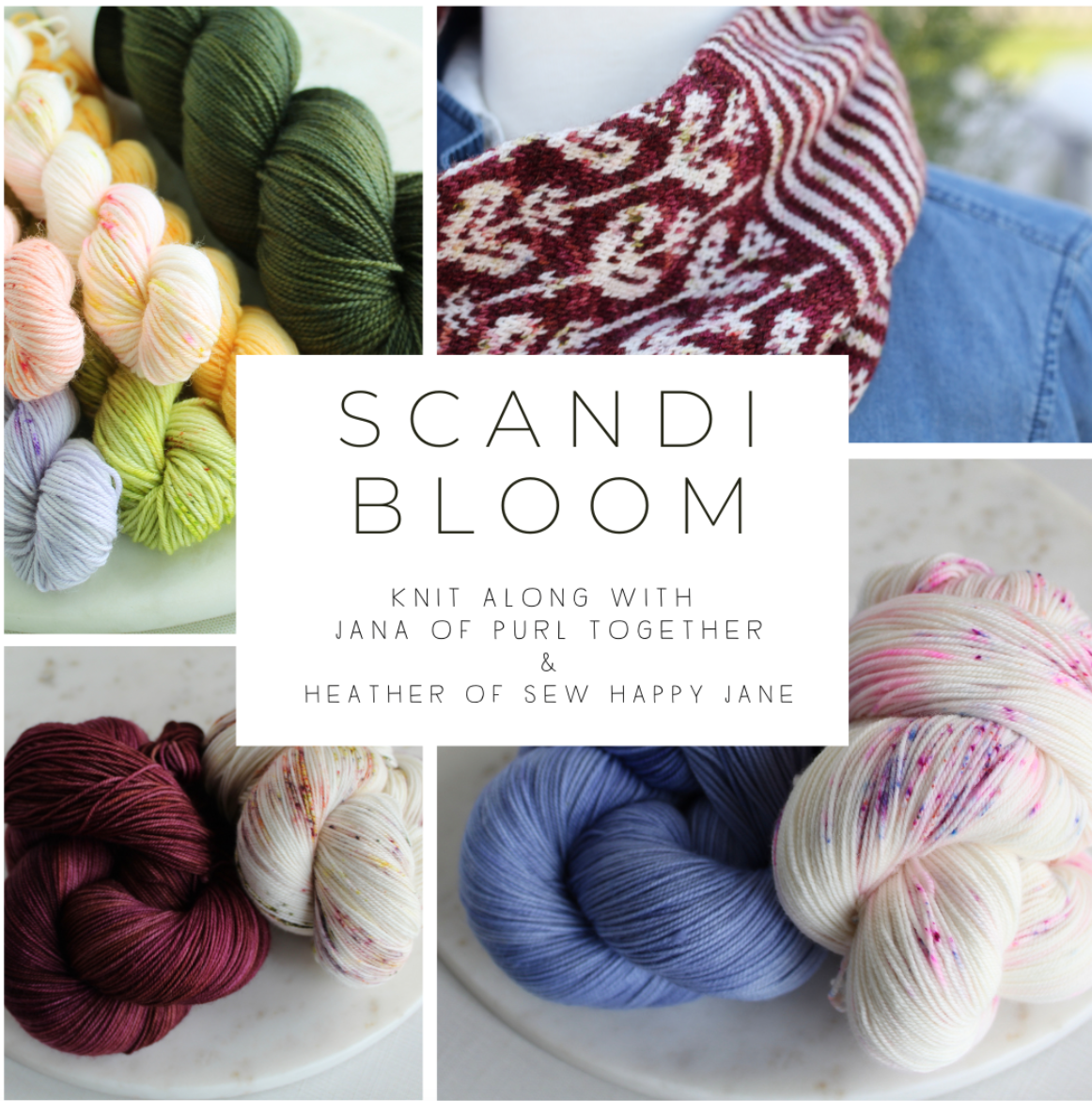 Scandi Bloom Knit Along