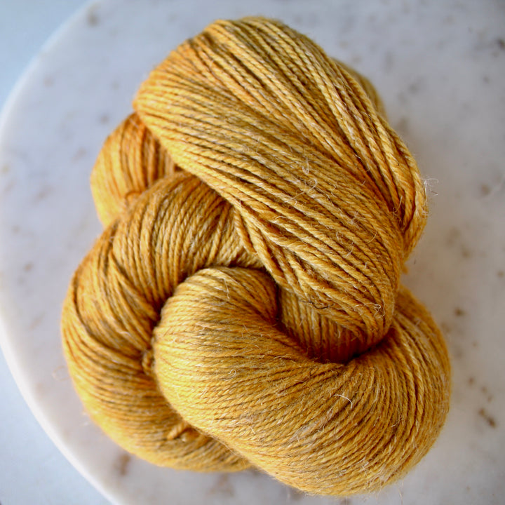 SUSTAIN - Shaniko Merino + Linen + Silk - Sport Weight Hand Dyed Yarn