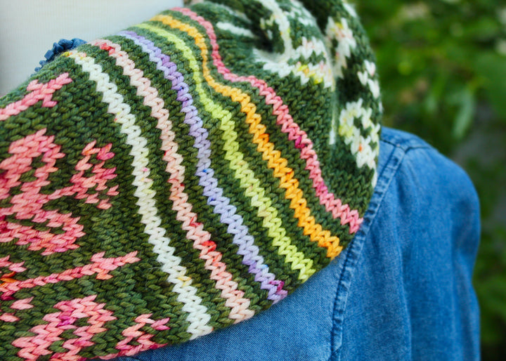 Scandi Bloom Cowls PDF Knitting Pattern EBook