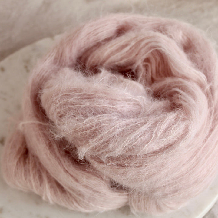 Featherdown Brushed Suri Fingering Weight Yarn (Ready To Ship)