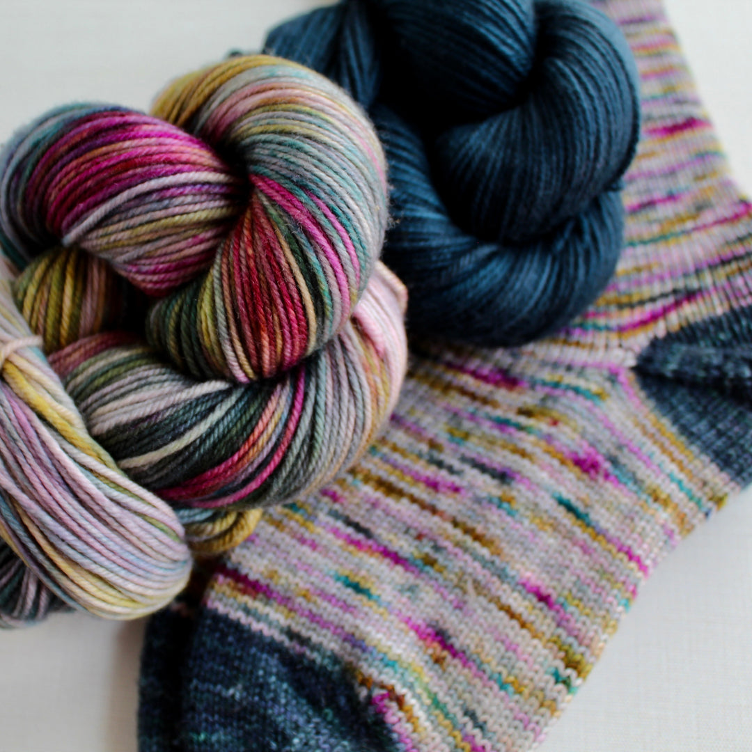 Hand Dyed Happy Mystery Yarn Club Subscription