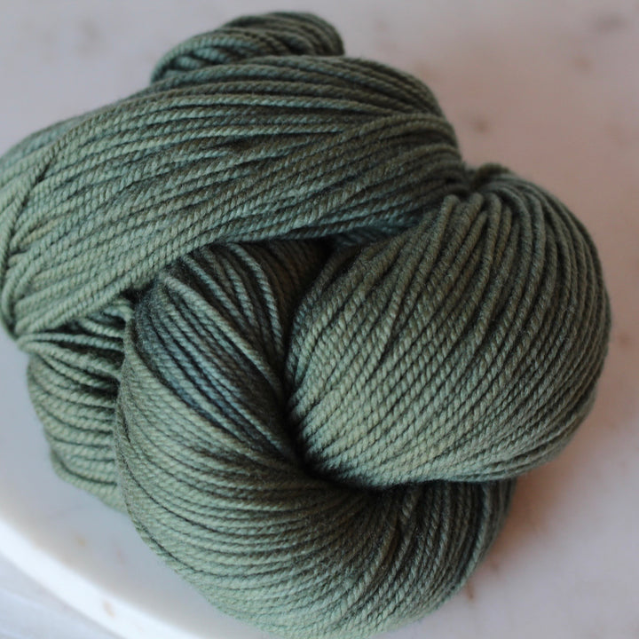Dyed To Order Meadow: U.S. Shaniko Wool in Fingering, Sport, And DK