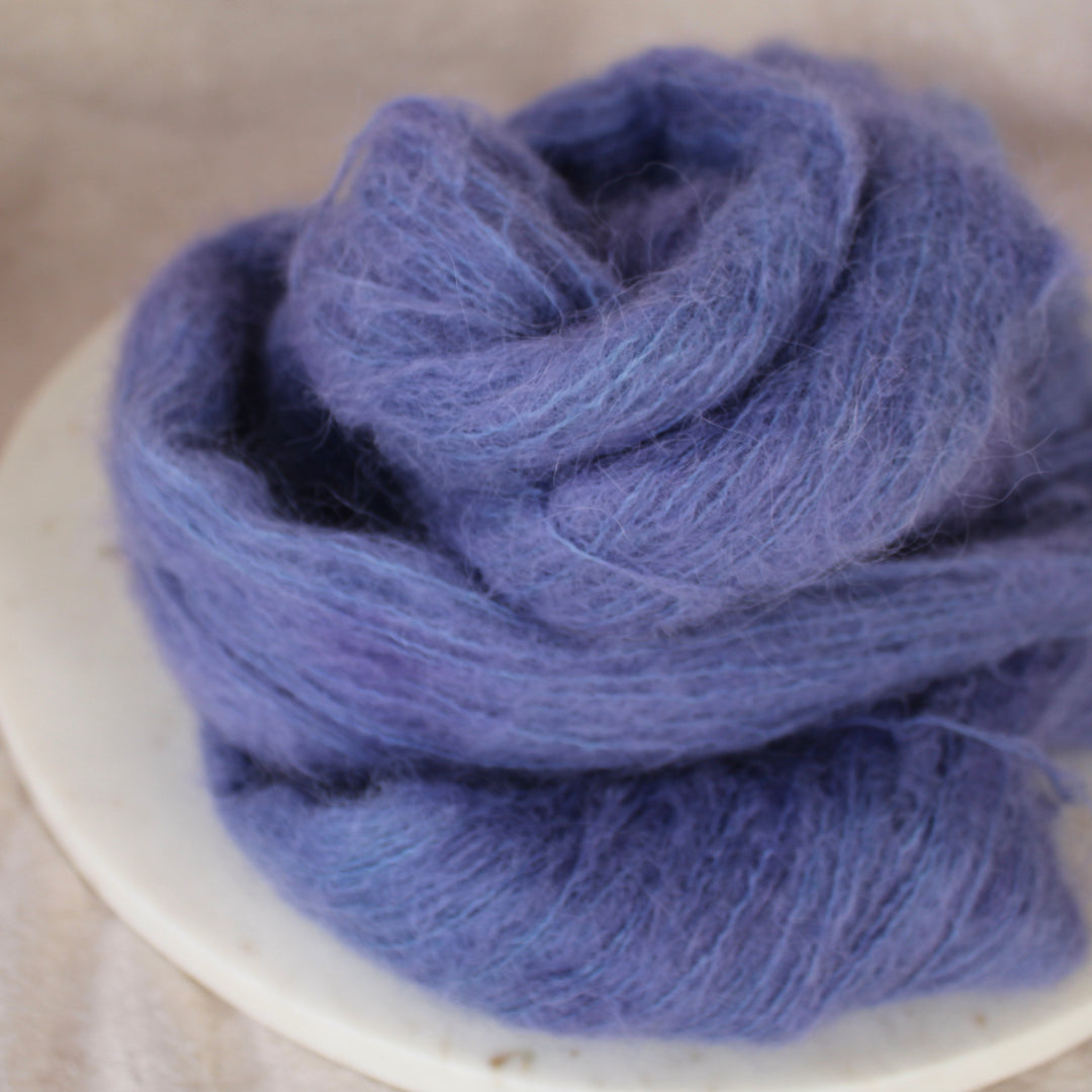 Featherdown Brushed Suri Fingering Weight Yarn (Ready To Ship)