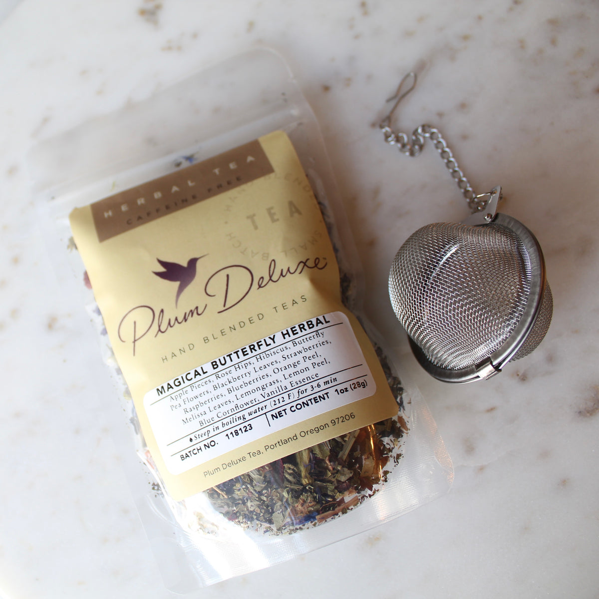 Magical Butterfly Herbal Tea + Infuser