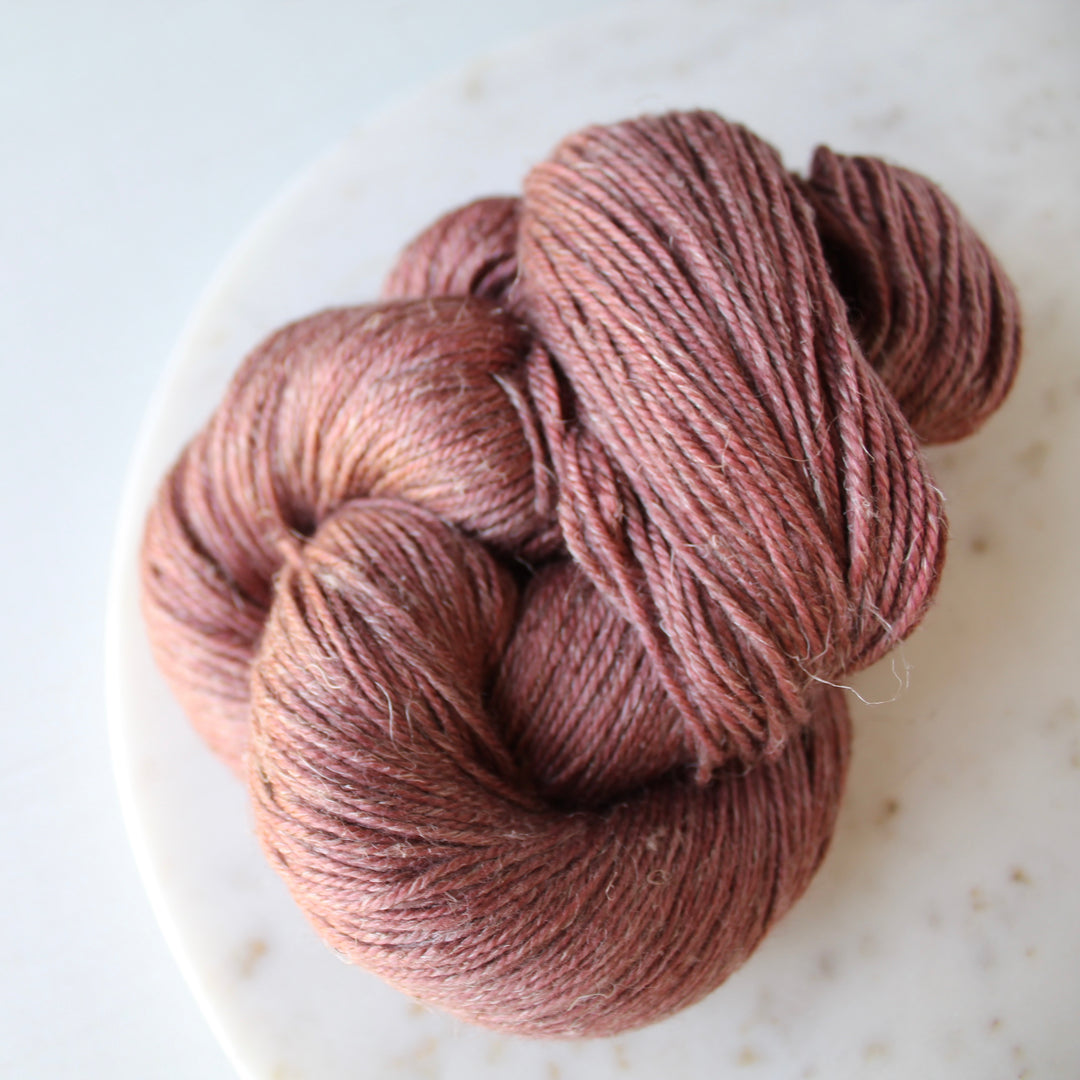 SUSTAIN - Shaniko Merino + Linen + Silk - Sport Weight Hand Dyed Yarn