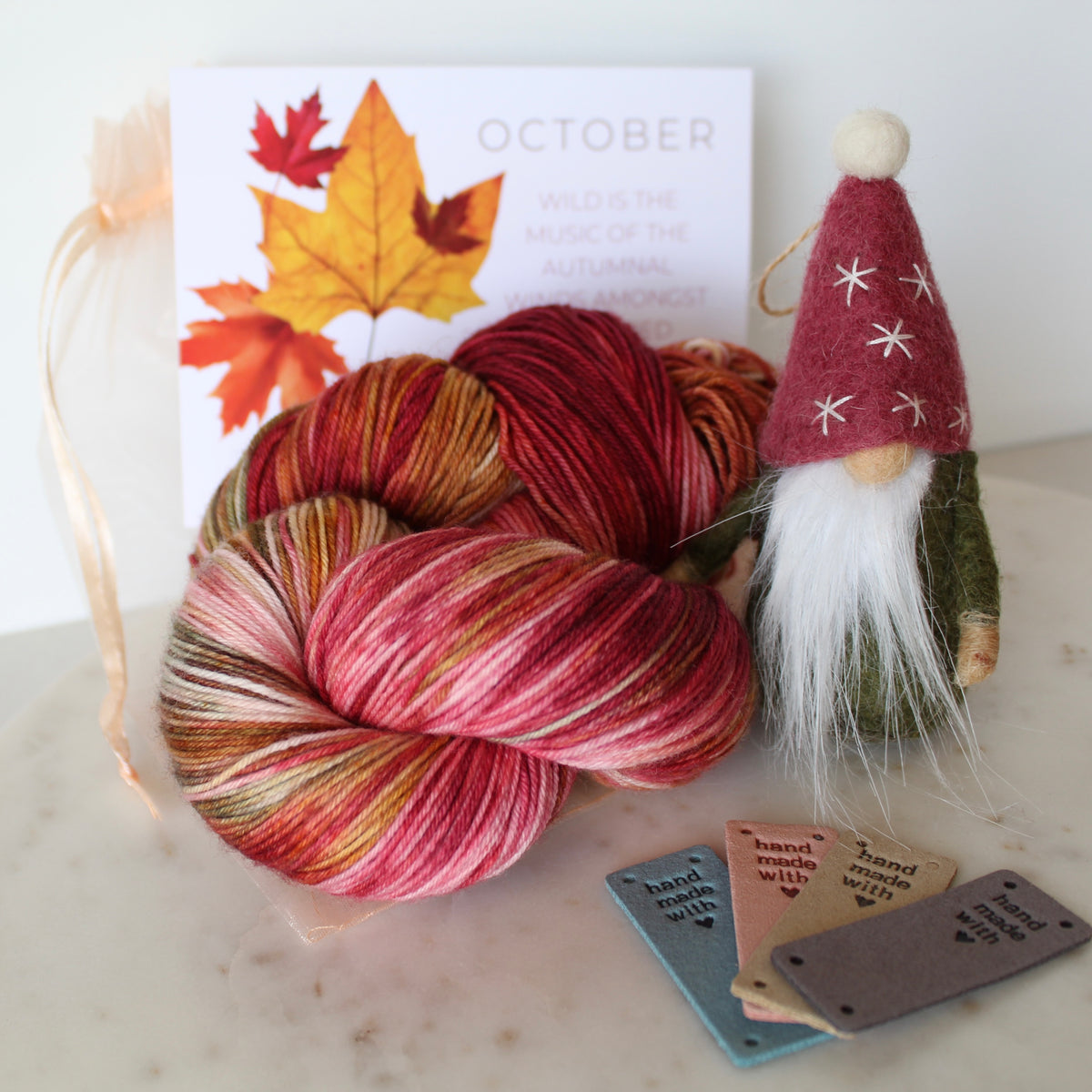 Hand Dyed Happy Mystery Yarn Club Subscription