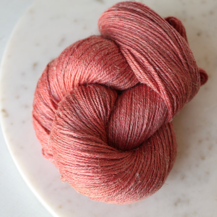 SUSTAIN - Shaniko Merino + Linen + Silk - Sport Weight Hand Dyed Yarn