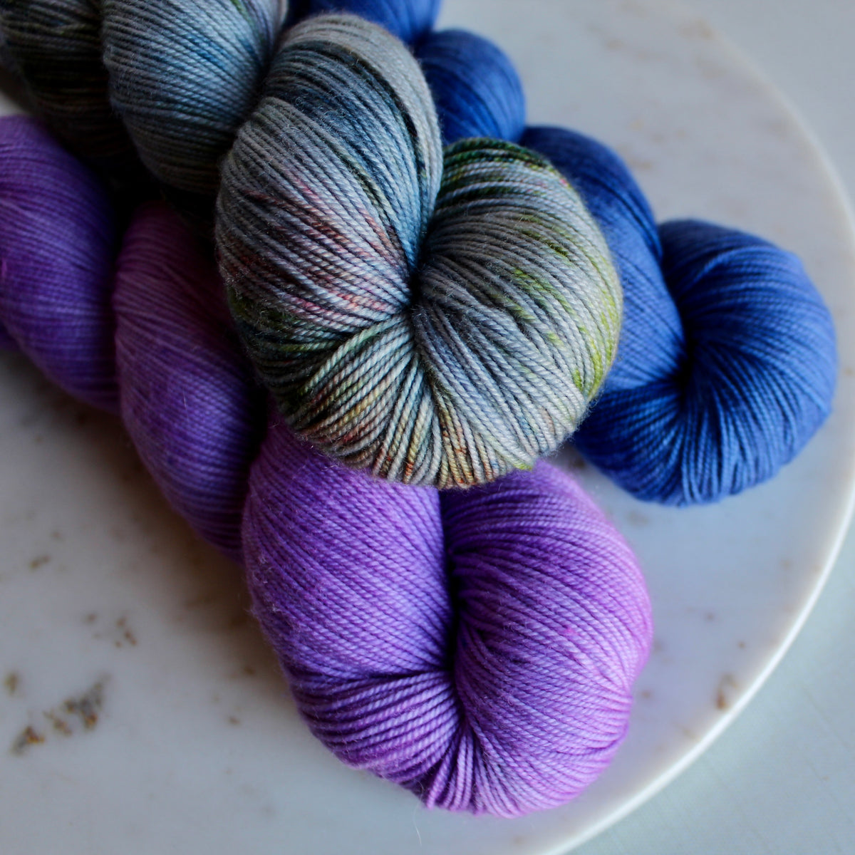 Three Skein Shawl Bundles: Joyful Fingering (Ready To Ship)