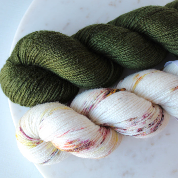 Organic DK Non Superwash Merino Yarn Perfect Pairings: Ready To Ship