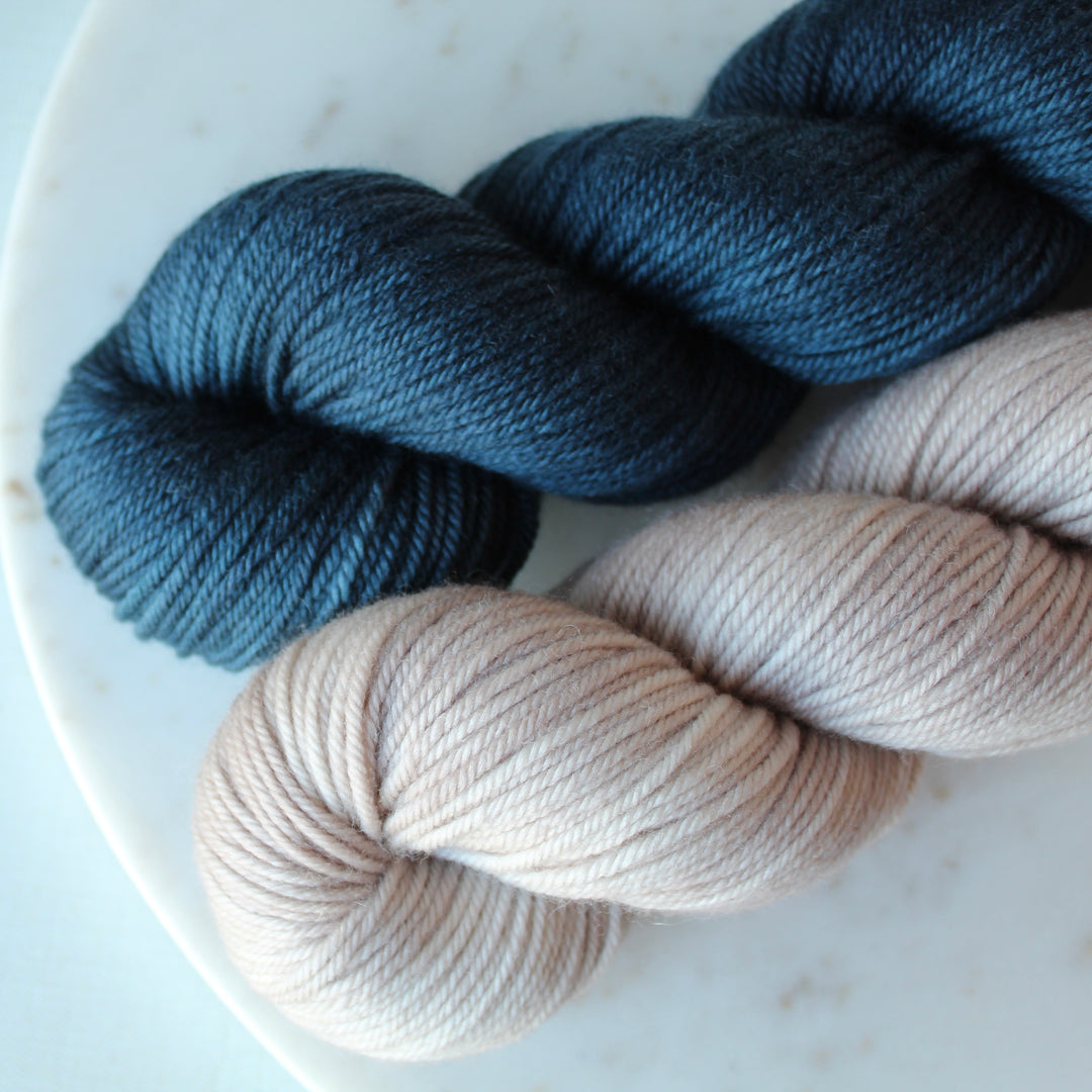 Organic DK Non Superwash Merino Yarn Perfect Pairings: Ready To Ship