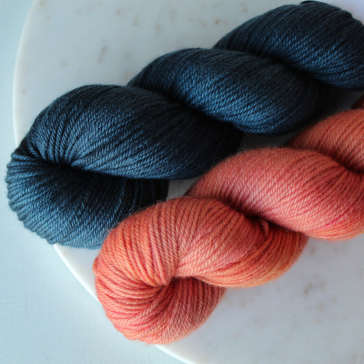 Organic DK Non Superwash Merino Yarn Perfect Pairings: Ready To Ship