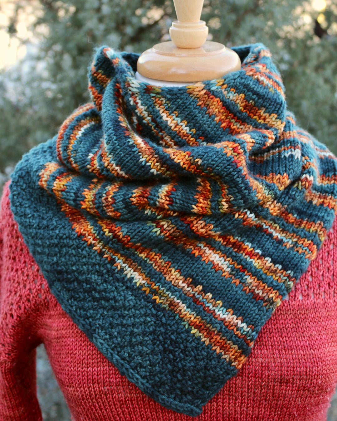 Woodland Wander Cowl PDF Knitting Pattern