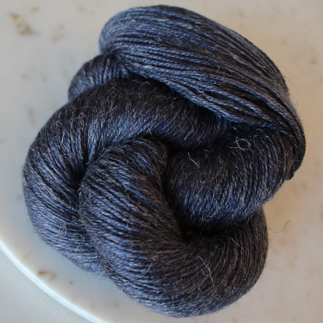 SUSTAIN - Shaniko Merino + Linen + Silk - Sport Weight Hand Dyed Yarn