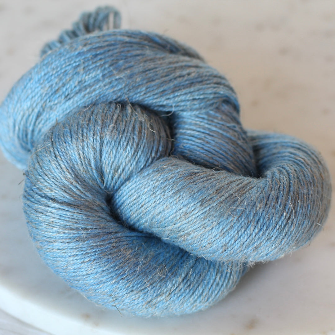 SUSTAIN - U.S. Merino + Linen + Silk - Sport Weight Hand Dyed Yarn