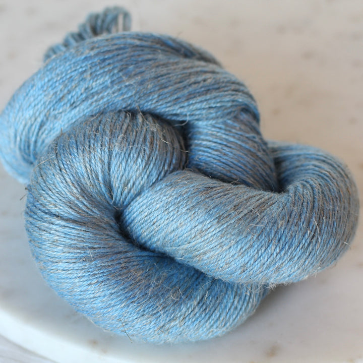 SUSTAIN - U.S. Merino + Linen + Silk - Sport Weight Hand Dyed Yarn
