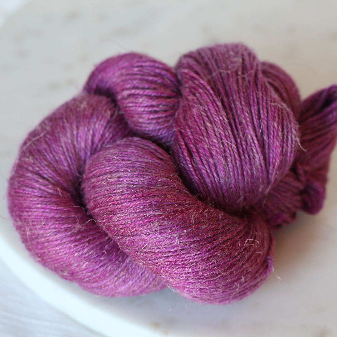SUSTAIN - U.S. Merino + Linen + Silk - Sport Weight Hand Dyed Yarn