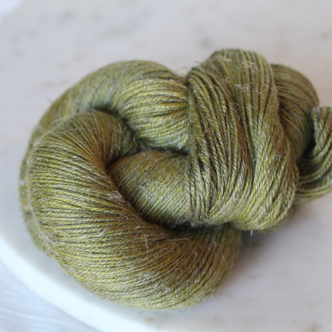 SUSTAIN - U.S. Merino + Linen + Silk - Sport Weight Hand Dyed Yarn