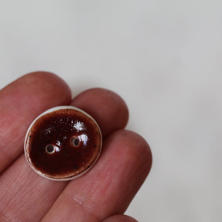 Handmade Glazed Porcelain Buttons