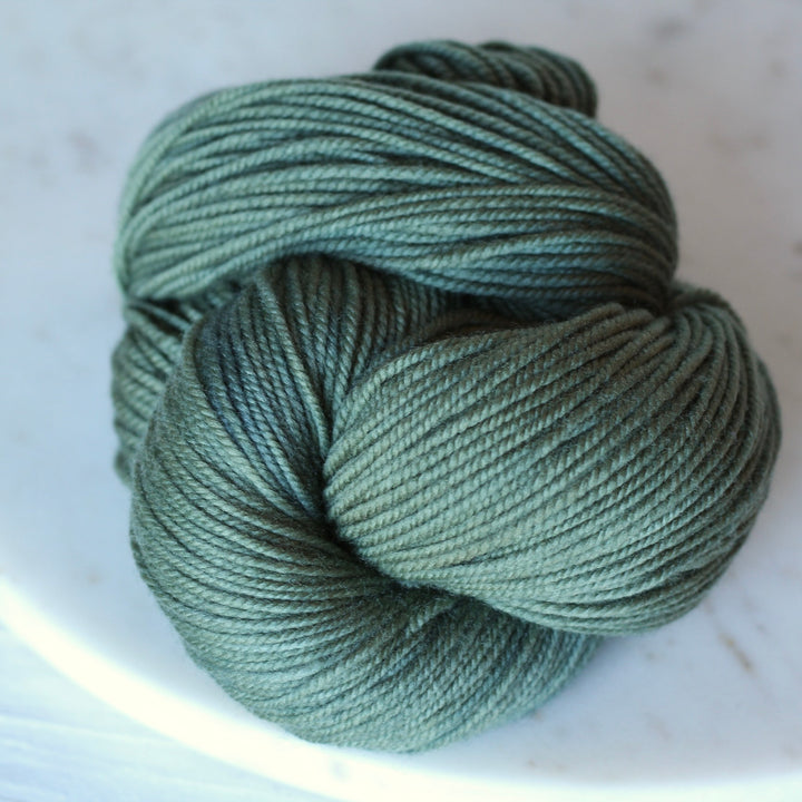 Dyed To Order Meadow: U.S. Shaniko Wool in Fingering, Sport, And DK