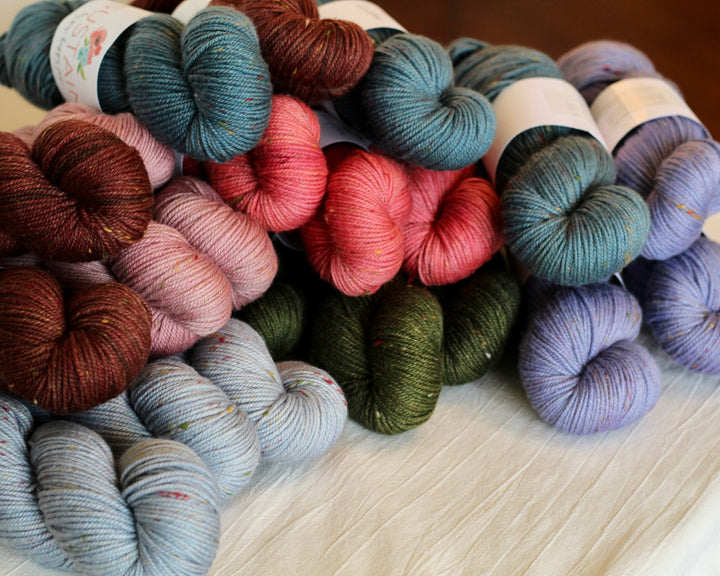 Confetti Worsted: U.S. Shaniko Wool Worsted Weight Yarn