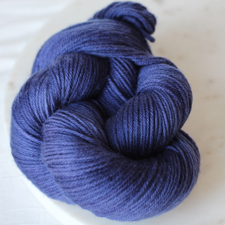 Clear cool purple blue