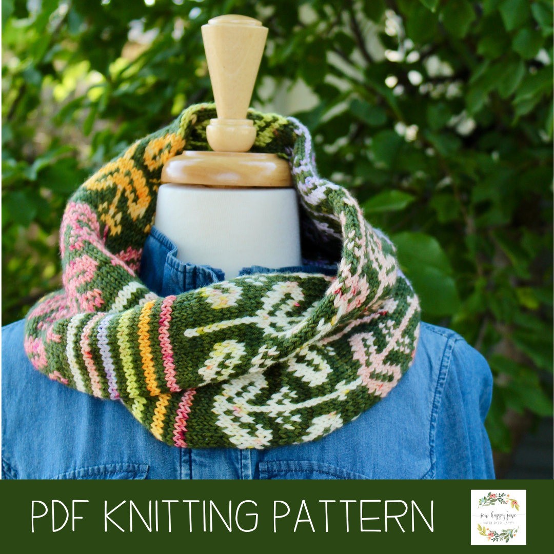 Scandi Bloom PDF Knitting Pattern EBook