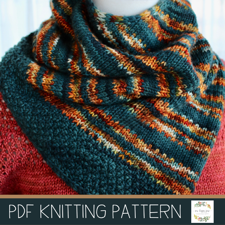 Woodland Wander Cowl PDF Knitting Pattern