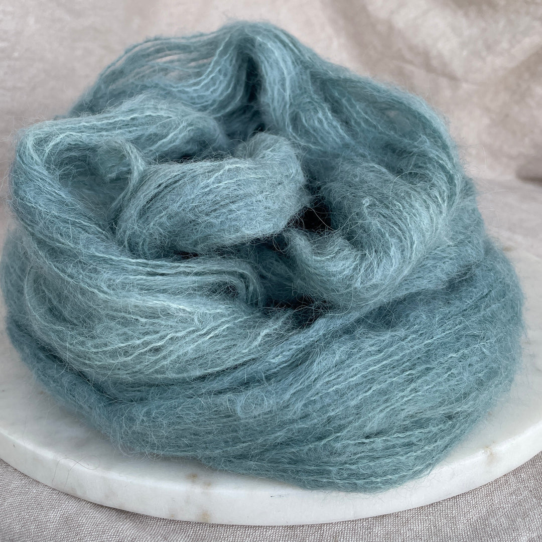 Featherdown Brushed Suri Fingering Weight Yarn (Ready To Ship)